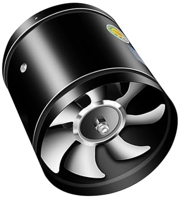 Fafeicy Ventilateur d'échappement de Ventilation, Ventilateur de Conduit à Grande Vitesse à Grande Vitesse élégant pour le Sous-sol de la Cuisine (10 pouces)