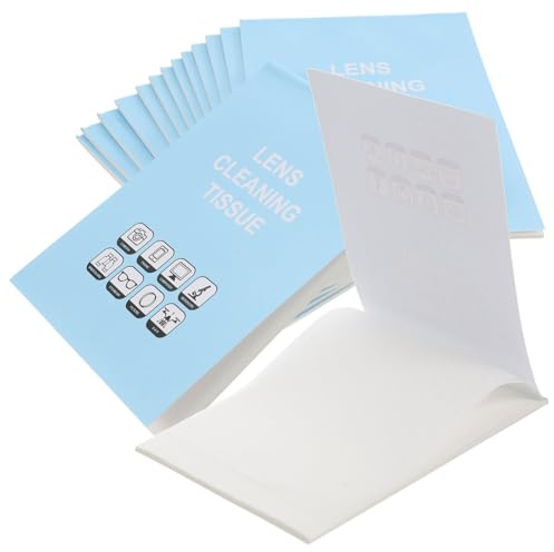 IWOWHERO 1500 Sheets Lens Cleaning Wipes Non Scratch Cleaning Papers for Camera Lens Wet Dry Use Wipes for Eyeglasses