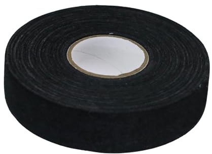 Hockeyklubba, tejp – 2,5 cm x 2,3 m självhäftande folie | vattentät halkfri grepptejp | för hockey baseball softball racket golfklubb, 25 m längd
