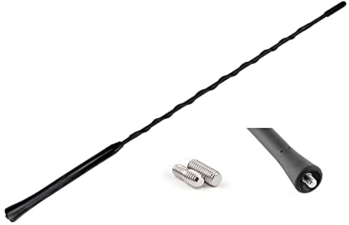 Audioproject A155 - Autoantenne Dachantenne Radio Antenne 40cm für VW Golf 4 5 6 7 Lupo Polo 6R Audi Opel Ford Focus Renault BMW Seat Skoda DAB Antenne Auto Antenne Dach Autoradio Antenne