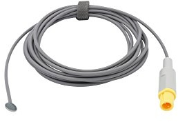 Sonda de temperatura Mindray compatible con sensor de piel de adulto reutilizable