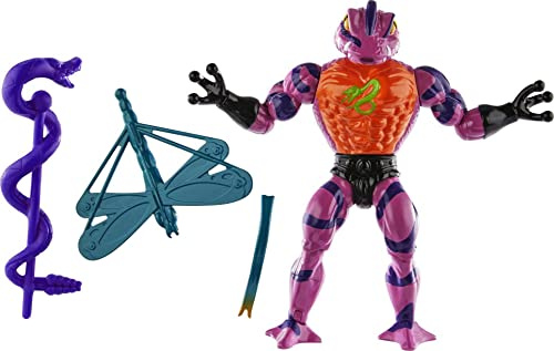 MASTERS OF THE UNIVERSE Actionfiguren Kollektion - He-Man, Skeletor und weitere beliebte Charaktere Mini-Comic-Heft, im Retro-Design, für Kinder ab 6 Jahren, HKM70
