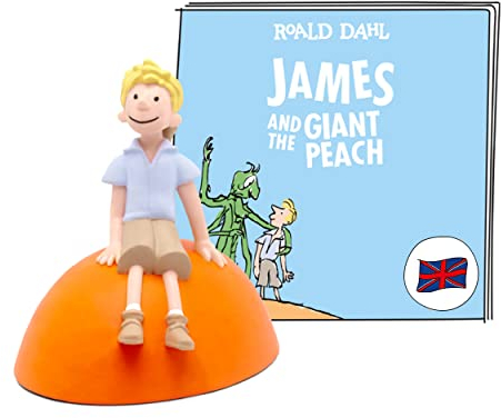 tonies Audio Character For Toniebox, Roald Dahl - James and the Giant Peach, Kid's Gifts, Audio Stories and Songs for Children for Use with Toniebox Kid's Music Player(Sold Separately) (DR03031-1)