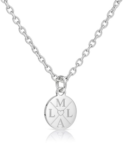 Personalisierte Kette mit Gravur als Geschenk für Frauen | zur Geburt | zur Hochzeit | für die Freundin | für Mama