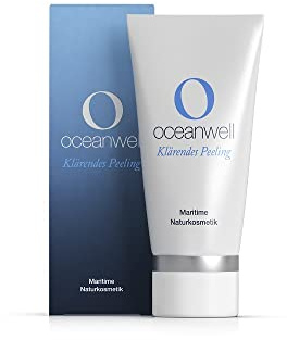 Oceanwell Peeling Klärend mit Meersand, Naturkosmetik 2x50ml