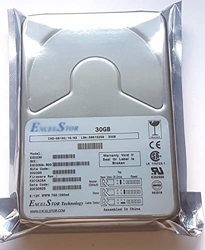 Disque dur interne IDE ExcelStor ES3230 P-ATA 5400rpm 2MB HDD 3.5 30 Go