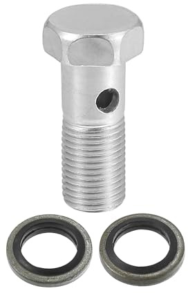 A ABSOPRO Auto Bremsleitung Adapter 1,18 Länge M10x1.0 Hohlschraube