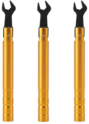 ThreeH 3 Pack SMA Drehmomentschlüssel 1 Nm Öffnung 8mm(5/16'') für SMA Adapter Konverter Schraubenschlüssel Mikrowellenmessungen | 5/16 Zoll, für SMA-Adapter-Konverterschlüssel, Mikrowellenmessungen