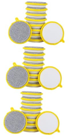 PRETYZOOM 3 Juegos Esponja para Lavar Platos Estropajos De Cocina Esponja para Platos Esponjas De Cocina para Lavar Platos Estropajos para Lavar Platos Fibra De Nailon 20 Piezas * 3