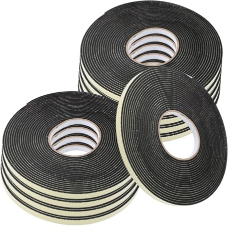 COSMEVIVI 10rouleaux Bande Adhésive Anti-collision Eva Pour Fenêtres Et Portes Bande Isolation Et Les Chocs