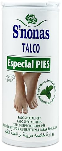 Polvos de Talco para Pies 100g – Desodorante para Pies y Calzado Elimina el Mal Olor (1 Unidad)