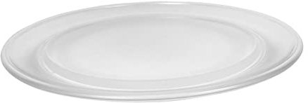 DECHOUS Dicker Mikrowellen Drehteller aus Glas 27cm Einfache Reinigung Ersatz für Glatte Mikrowellenplatte Geeignet für Mikrowellengeräte mit Ofenfunktion