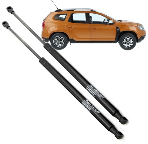 Ramor Strutz 2x Tailgate Gas Struts Compatible with a Dacia Duster Mk2 2017-2023. Tailgate Gas Springs Replacement for 904522228R and others.