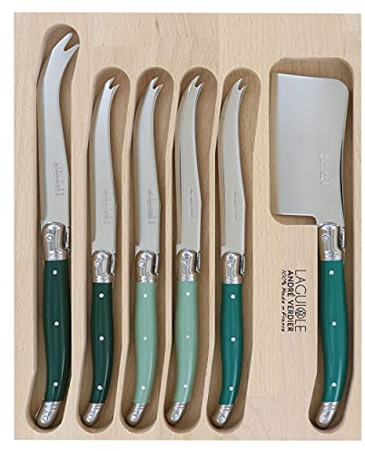 Andre Verdier Debutant Cheese Knife Set, 6 Pieces