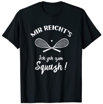 Ich geh zum Squash - Squashs Kleidung Squash T-Shirt