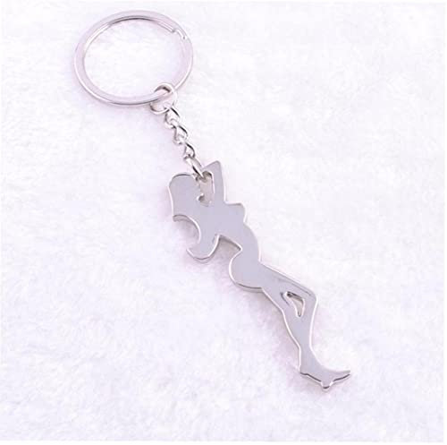 TOSSPER Cool Keychain Beer Bottle Opener Keychain Pocket Zinc Alloy Beer Bottle Opener for Women Gift Accessories