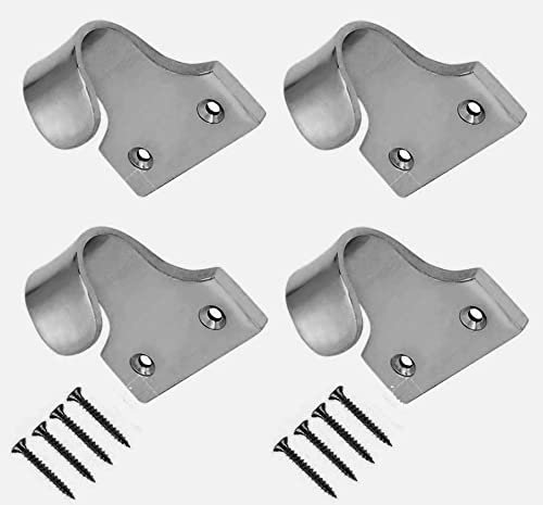 TERF® Traditional Polished Chrome Sash Lift Heavy Duty Sash Window Lift Pull Sliding Handle Including Fixing Screw - Pack of 4
