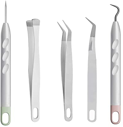 Lot de 5 outils de découpe en vinyle pour traceur de vinyle, découpage des grilles pour vinyle, silhouette, HTV, cameos, inscriptions