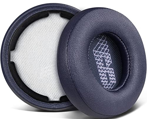 SOULWIT Mousse Coussin Coussinets pour JBL Live 400BT/Live 400 BT Casque sans Fil Supra-aural, Coussinets d'oreille avec Cuir protéiné Plus Doux, Mousse d'isolation phonique
