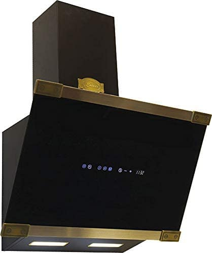 Kaiser AT 6445 AD +Tubo. Cappa aspirante a parete 60 cm, lusso produttore Kaiser, 3 velocità.1250m³/h,Illuminazione a LED, Cappa, Timer,Vincitori tedesco Brand Award 2018,Cappa camino