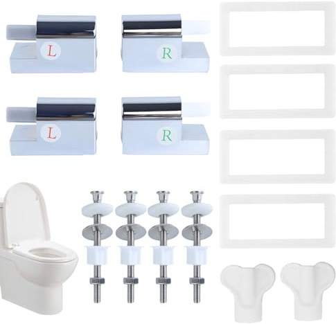 Cerniere Tavoletta Wc, Cerniere Del Sedile Del Wc, Cerniere Sedile Wc Coppia, Cerniere Copriwater Soft Close, Cerniera Wc, Cerniera Del Sedile Del Water, Attrezzature per Sedili WC