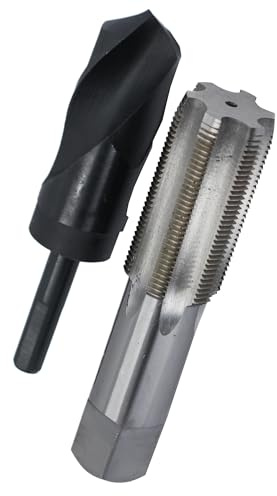 Drill America Juego de llave de 1-5/20.3 cm-10 y broca de 1-1/5.1 cm, serie POU