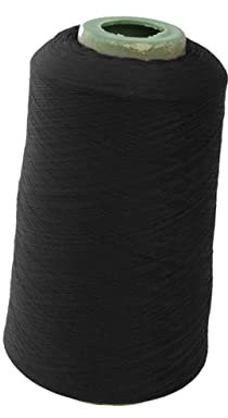SEWOART Polyester Nähgarn Für Nähmaschinen Hochwertige Overlocking-nähgarnspule Schwarz Für Maschinenstickerei Quilten Und Professionelles Nähen