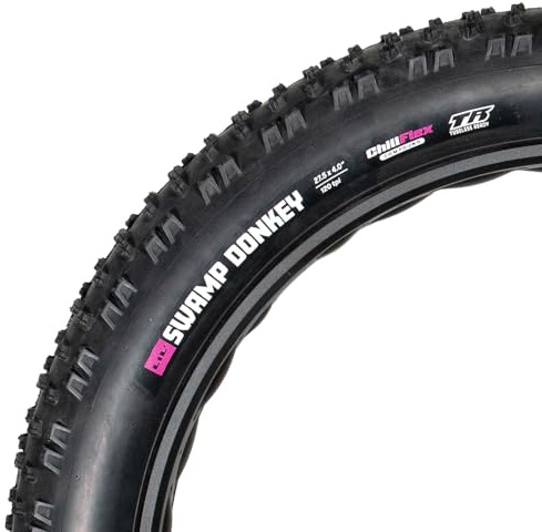 BILLY FLAMINGO'S BRAND Lil' Swamp Donkey Fat Bike Tire, 27.5 x 4.0, Tubeless Ready, 120 TPI for Fat Bikes