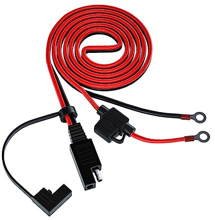 SOIMISS Sae-ringverbinder Mit Sicherung Kabelverbinder Als Verlängerungskabel Anschlusskabelbaum Für Motorrad Und Schneemobil Und Langlebig
