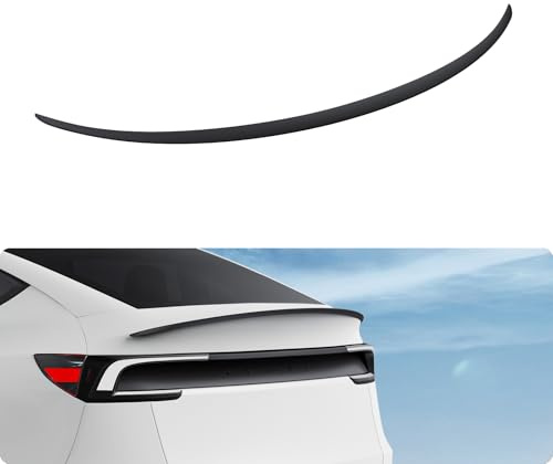 BASENOR Spoiler for 2025 2026 Tesla Model Y Juniper Rear Spoiler Wing ABS OEM Rear Trunk Lip Sporty Appearance Model Y (Standard & Premium 2025/2026) Exterior Accessories Matte Black