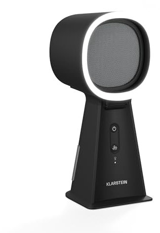 Klarstein Mini Hotte Aspirante Portable – Compacte & Puissante 200 m³/h, Filtre Multicouche, Support Antidérapant, Idéale Pour Petites Cuisines, Noir