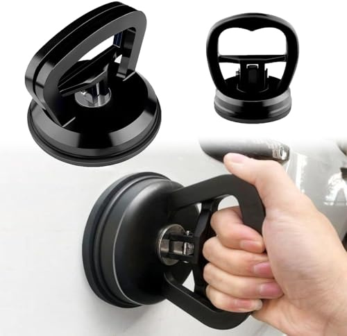 WUWWUT 2 Pack Car Dent Puller Kit, Powerful Dent Puller Suction Cup Car Dent Remover, Car Dent Repair Kit Suction Tool for Car Body Glass Screen Tiles Lifting and Objects Moving
