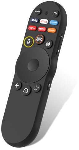 Universal Voice Remote Control for VIZIO Smart TV Remote Control Replacement XRT270 Bluetooth Voice Remote Control for VIZIO SmartCast D/E/P/M/V/PX-Series 4K QLED Quantum Pro Smart TVs