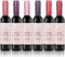 Set di lucidalabbra opaco, lucidalabbra Impermeabile tinta di rossetto di vino, set di rossetti 6 colori Set di tinta per labbra di vino a lunga durata