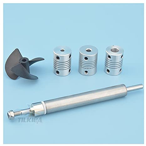 YLLLLY RC-Bootsteile für 40-mm-Wasser-Schubköder-Boat-Wasserpumpensprayer, Zubehör für Futterboote. (Color : Coupling 5x8mm)