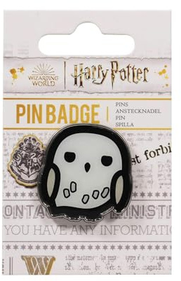 Harry Potter Anstecknadel – Hedwig Eule – Kawaii Pins – Harry Potter Zubehör, Emaille