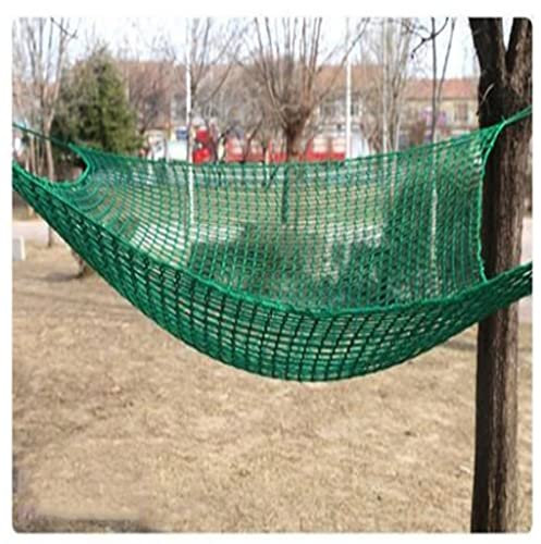 Aire de Jeux pour Enfants Net Double Filet à Grimper pour Aire de Jeux Charge Max 500lb Filet Escalade Enfant Exterieur Filet de Protection Double Couche (Color : Green, Size : 4.5X4.5m)