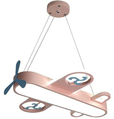 Moderne Hänge Pendelleuchten Cartoon Flugzeug Led Pendelleuchte Moderne Kreative Augenschutz Kronleuchter Acryl Decken Hängelampe for Jungen Schlafzimmer Kinderzimmer Kinderzimmer Kindergarten Hängele