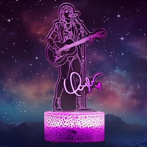 QQAAMZ Tyle Swei Fter Lampe 3d Illusion Lampe Genshin Impact Nachtlicht Kinder Touch Mit Fernbedienung Nachttischlampe Anime Merch Led Lampe Gadget Weihnachten Geburtstag Geschenk