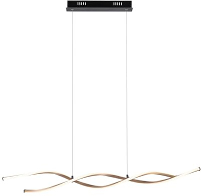 Paul Neuhaus LED Pendelleuchte dimmbar per Wandschalter, warmweiß | dimmbar per Wandschalter, verstellbar per Reutlinger, Memory-Funktion
