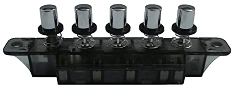 YIGZYCN Durable Multifunctional Power Switch Button Range Hood Keyboard Switch 250V 4A 5 Pushbutton Piano Type For Key Board Keyboard Switch Opener