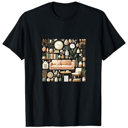 Versatile Home and Decor Cozy Furniture Houseplants S35 T-Shirt