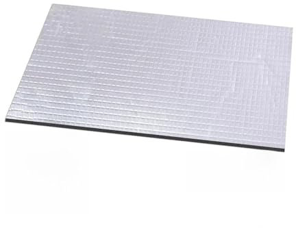 Tapis d'isolation pour Capots Voiture Toits Moteur Coffres Porte Coussinets D'isolation Phonique Voiture Coussinets D'isolation Mousse Isolation Phonique Voiture Matériau Isolant(500x2000x5mm)