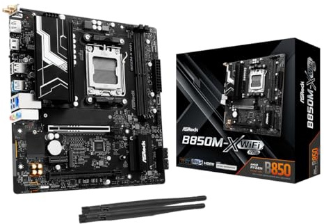 ASRock B850M-X WIFI R2.0 Amd B850 Am5 Micro Atx 2 Ddr5 Hdmi Dp Wi-Fi 6E 2.5G Lan