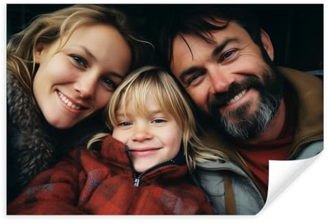 Poster da Parete Personalizzato, Foto Stampata Made in Italy - Stampa Poster Film su Quadro Grandei Carta Lucida, Colori Brillanti - Idea Regalo Personalizzabile (Senza Cornice, 100x60 Professionale)