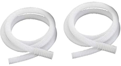 GLEAVI 2Pcs Multi Use Drain Hose Extension for Washing Machine Air Conditioner Flexible Water Pipe for Efficient Drainage for Home Kitchen Bathroom