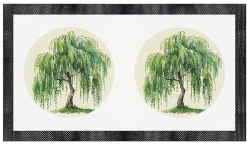 Azeeda 'Weeping Willow Tree' Pet Feeding Mat (PM00029321)