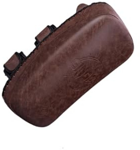 mophrati Cible de Boxe, Coussin de Frappe Muay Thaï, genouillères, coudières, équipement rembourré pour Coups Pied incurvés, Gants Boxe rembourrés pour Jambes incurvées.