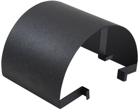 Universal Steel Cone Air Filter Heat Shield Air Intake Filter Cover for 2.5-3.5 Cone Filter Black 2040#