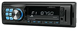 Muse M-195 BT Autoradio mit Bluetooth | 4×40W MP3-Radio mit USB/SD, UKW PLL, AUX & Freisprechfunktion | LCD-Display mit Nachtlicht & 18 Senderspeichern